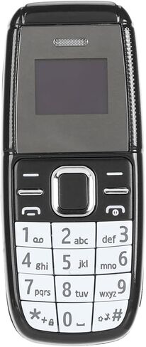 هاتف محمول صغير غير مقفل، 2G GSM BT أصغر هاتف خلوي مع بطاقة SIM مزدوجة، مشغل موسيقى للجيب منخفض الإشعاع مع مغير صوت للمراهقين والأطفال وكبار السن (رمادي) in Kuwait