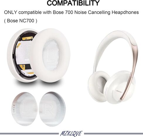 وسائد أذن NC700 - وسائد أذن بديلة مصممة حصريًا لسماعات الرأس Bose 700(NC700) المانعة للضوضاء (أسود) in Kuwait