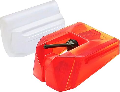 استبدال قلم القرص الدوار البيضاوي AT-VMN95E - أحمر، إبرة مشغل التسجيل الماسي المتوافقة مع مشغلات الأقراص الدوارة من الفينيل AT-LP120X / خراطيش الأقراص الدوارة من سلسلة VM95 in Kuwait