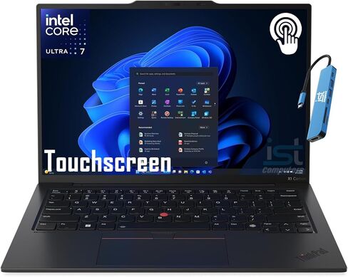 Lenovo ThinkPad X1 Carbon Gen 11 21HM000SUS Ultrabook بشاشة لمس 14 بوصة - WUXGA - 1920 x 1200 - Intel Core i7 الجيل الثالث عشر i7-1365U Deca-core (10 Core) - منصة Intel Evo - إجمالي ذاكرة الوصول العشوائي 32 جيجابايت - 32 جيجابايت in Kuwait