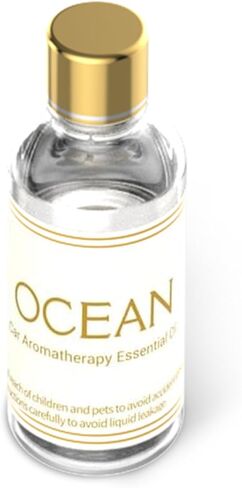 Smart Car Diffuser Oil Refill - Natural Essential Oils, Cologne & Ocean Fragrance Car Air Freshener Refill（50ml*2) in Saudi Arabia