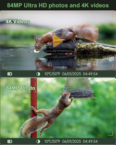 KJK Wi-Fi Trail Camera 8K 84MP: Fast 0.05s Trigger, Invisible LEDs, Wide 130° Angle, IP67 Weatherproof for Hunting & Wildlife in Saudi Arabia