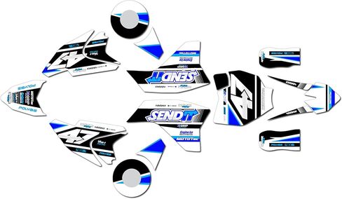 Graphics Kit for Mototec Pro 36V and 48V Electric Models Fresh Series Magenta-Shift 9 Mil - Easy Go - Dirt Pit Bike Motorcycle Sticker, Dirtbike Racing Decal Motocross no-Plastics in Saudi Arabia