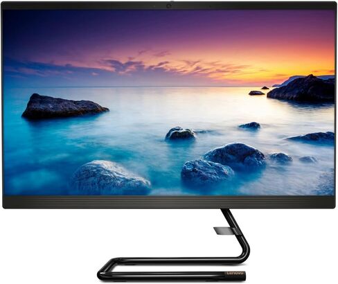كمبيوتر مكتبي Lenovo IdeaCentre AIO 3 مقاس 23.8 بوصة FHD الكل في واحد، AMD Ryzen 5 7535HS، 16 جيجابايت DDR5، تخزين 672 جيجابايت (512 جيجابايت SSD+160 جيجابايت مجموعة محطة إرساء)، لوحة مفاتيح وماوس لاسلكيين، واي فاي 6، ويندوز 11 برو، رمادي in Kuwait