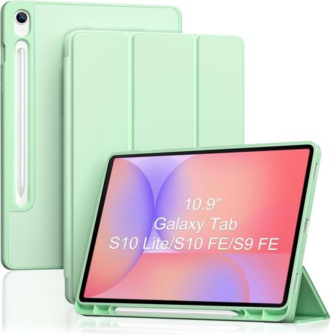 ProCase Smart Case for Galaxy Tab S10 Lite/S10 FE/S9 FE 10.9-Inch with S Pen Holder, Trifold Stand Folio Cover with Soft TPU Back for 10.9" Galaxy Tab S10 Lite/S10 FE/S9 FE -Navy in Saudi Arabia