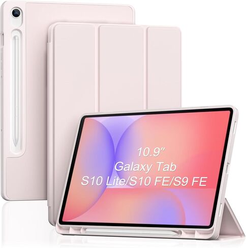 ProCase Smart Case for Galaxy Tab S10 Lite/S10 FE/S9 FE 10.9-Inch with S Pen Holder, Trifold Stand Folio Cover with Soft TPU Back for 10.9" Galaxy Tab S10 Lite/S10 FE/S9 FE -Navy in Saudi Arabia