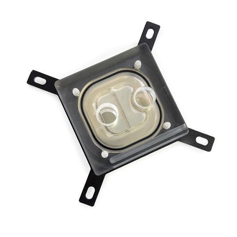 Dracaena.io AMD CPU Water Block، 63x63mm مبرد مياه RGB معدني كامل لمقبس وحدة المعالجة المركزية AM4/AM5، النحاس/الألومنيوم/الأكريليك، خيوط G1/4، ميكروفين 0.4 مم، إضاءة سيمفونية RGB 5 فولت in Saudi Arabia