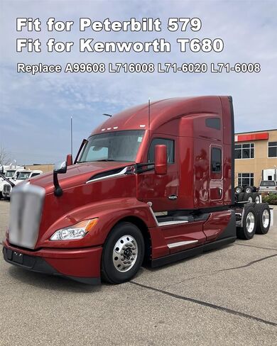 A99608 غطاء المحرك رفع دعم دعامات الصدمات قضيب مناسب لشاحنات Kenworth T680 Peterbilt 579 استبدال L716008 L71-6020 L71-6008 23-K2386، دعم ممتص رفع الغطاء 35.9 بوصة in Saudi Arabia