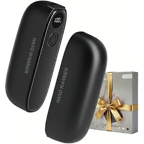 2-in-1 Magnetic Hand Warmers Rechargeable, 2 Pack Electric Handwarmer with 3 Heat Levels, Fast Heating Portable Pocket Heater for Outdoor, Camping, Golf, Gifts for Women Men in Saudi Arabia