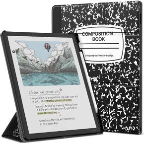 Fintie Trifold Case for 11" Kindle Scribe 3rd Generation 2025 - [Built-in Pen Holder] Two Viewing Angles Stand Cover with Auto Sleep/Wake for 2025 Kindle Scribe Colorsoft eReader, Gray in Saudi Arabia