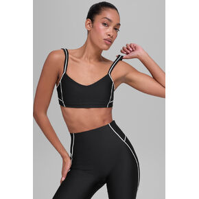 حمالة صدر يوجا ايرليفت هافن من ألو - أسود/أبيض in Kuwait