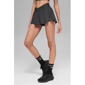 Alo Yoga V-Cute Running Short - Anthracite in Kuwait
