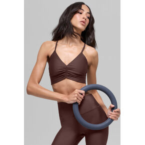 حمالة صدر ألو يوجا إيرليفت ديفاين - بني حجري in Kuwait