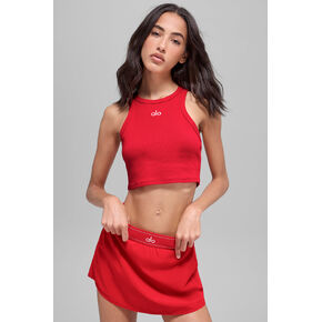 ألو يوجا أسباير تانك - أحمر/أبيض ساطع in Kuwait