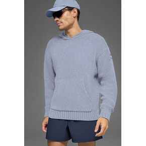 Alo Yoga Textured Knit Hoodie - Winter Frost in Kuwait