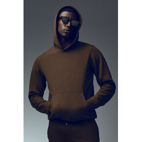 Alo Yoga Waffle Lounge Hoodie - Espresso in Kuwait