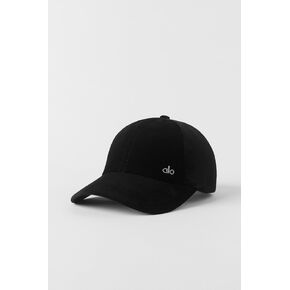 Alo Yoga Velvet Off-Duty Cap - Black - Black / One Size in Kuwait