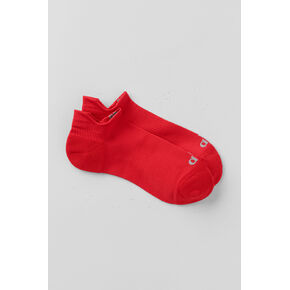 Alo Yoga Unisex Performance Tab Sock - Bright Red in Kuwait
