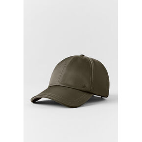Alo Yoga Satin Off-Duty Cap - Olive Tree - Olive Tree / One Size in Kuwait