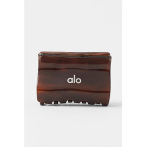 Alo Yoga Effortless Claw Clip - Brown Tortoise - Brown Tortoise / One Size in Kuwait