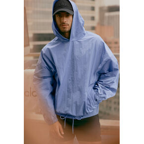 Alo Yoga Axis Hooded Pullover - Provence Blue in Kuwait