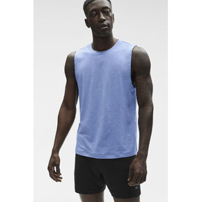 Alo Yoga Conquer Muscle Tank - Provence Blue Heather in Kuwait