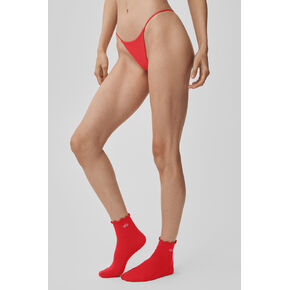 Alo Yoga Airmesh Venus Thong - Bright Red in Kuwait