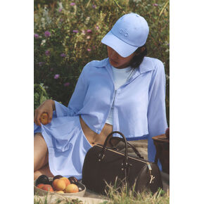 Alo Yoga Cropped Unmatched Long Sleeve - Light Provence Blue in Kuwait