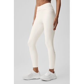 Alo Yoga Airlift High-Waist 7/8 Horizon Legging - Ivory in Kuwait