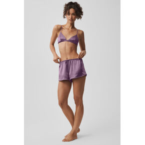 Alo Yoga Silk Luminous Short - Plum Kiss in Kuwait