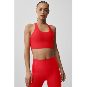 حمالة صدر Alo Yoga Airlift Super Sleek - أحمر ساطع in Kuwait