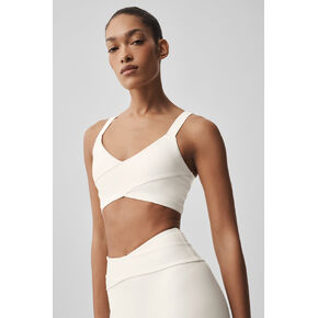 Alo Yoga Airlift Horizon Bra - Ivory in Kuwait