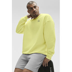 Alo Yoga Accolade Crew Neck Pullover - Sunshine in Saudi Arabia