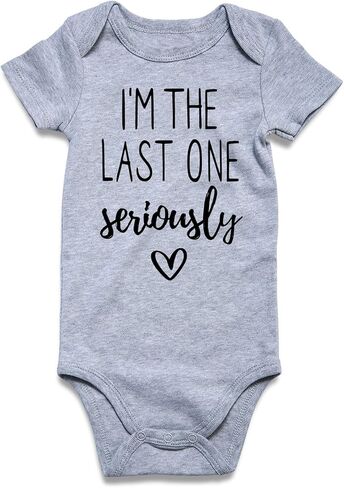 UNICOMIDEA Unisex Baby Letter Print Outfit Snaps Cotton Romper 0-12M | Newborn Boy Girl Bodysuit, Easy Diaper Snaps, Soft Cotton, Baby Birthday Gift in Saudi Arabia