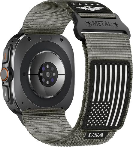 Rugged Nylon for Galaxy Watch Ultra/Ultra 2 Band 47mm (2026/2025/2024) Men in Kuwait