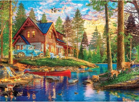 Anatolian Puzzle - Summer Cabin, 4000 Piece Puzzle, #5206 in Saudi Arabia