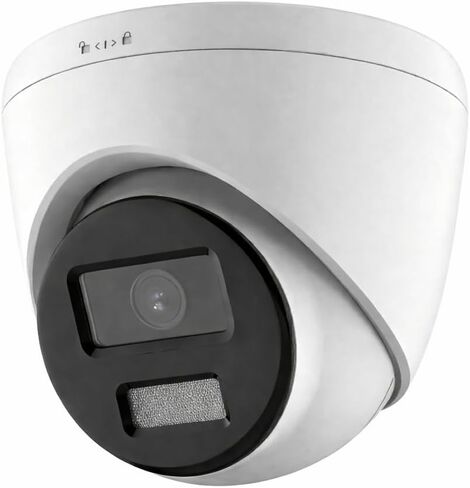 DS-2CD1343G2-LIUF، كاميرا مراقبة 4 ميجابكسل POE IP Turret Dome مع عدسة زاوية واسعة 2.8 مم، ضغط H.265+، ميكروفون مدمج، يدعم اكتشاف الإنسان والمركبة، مسافة تصل إلى 100 قدم، IP67 خارجي in Kuwait