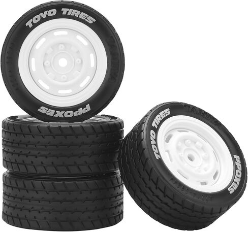 2.8 "إطارات RC مع محول سداسي 12 مم ، Daitoku 1/10 RC Truck Wheels RC وعجلات وإطارات TRAXXAS ROSTLER Stampede Hoss E-REVO 2WD 4X4 VXL REAARIO AMORIL in Kuwait