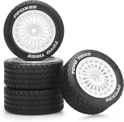 2.8 "إطارات RC مع محول سداسي 12 مم ، Daitoku 1/10 RC Truck Wheels RC وعجلات وإطارات TRAXXAS ROSTLER Stampede Hoss E-REVO 2WD 4X4 VXL REAARIO AMORIL in Kuwait