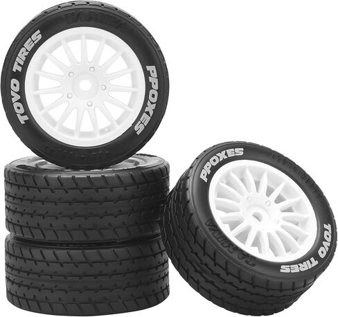 2.8 "إطارات RC مع محول سداسي 12 مم ، Daitoku 1/10 RC Truck Wheels RC وعجلات وإطارات TRAXXAS ROSTLER Stampede Hoss E-REVO 2WD 4X4 VXL REAARIO AMORIL in Kuwait