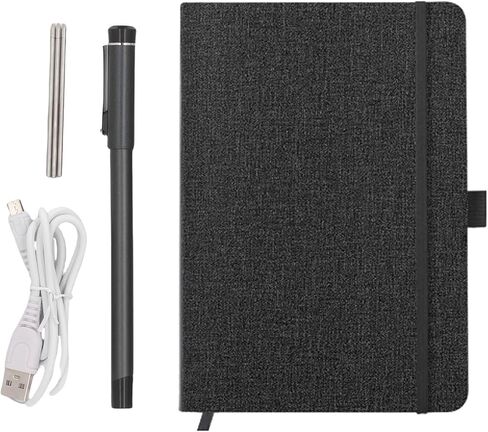 Smart Pen, 360 Degree Writing Real Time Sync with Notebook, Support for iOS, Convert Handwriting to Text, Save Share Notes via APP for Students Professionals (Grey) in Saudi Arabia