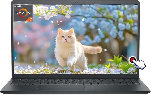 كمبيوتر محمول Dell 16 بشاشة تعمل باللمس، 16:10 FHD+Touch 300Nits، Intel 10-Core 7 150U (حتى 5.4 جيجاهرتز)، لوحة مفاتيح بإضاءة خلفية، Copilot AI، كاميرا HD-RGB، Windows 11 للأعمال والدراسة، 16 جيجابايت DDR5، 1 تيرابايت SSD in Kuwait
