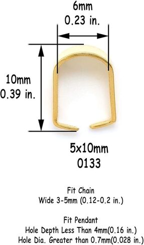 Threenest 30 pcs 304 Stainless Steel 18 K Clasps Pitch Pits Clasps Gold Plasps لسحر قلادة ، مقاطع المفتوحة المفتوحة موصل الموصلات المعدنية المستلزمات لصنع المجوهرات (3x7mm) 0131 in Saudi Arabia