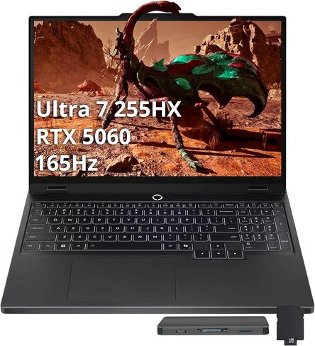 لاب توب لينوفو LOQ مقاس 15.6 بوصة عالي الدقة للألعاب، AMD Ryzen 5 7235HS، ذاكرة 16 جيجا، NVIDIA GeForce RTX 4050، 512 جيجا SSD، لونا جراي in Kuwait