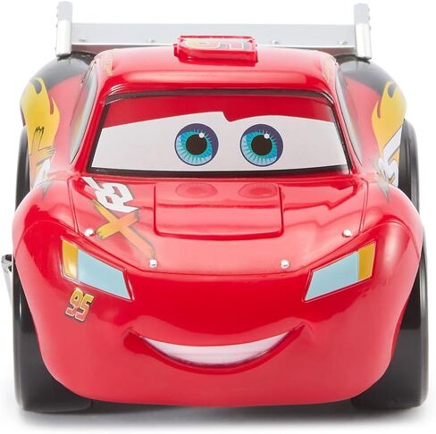 ديزني بيكسار Lightning McQueen Push & Go Talking مركبة - سيارات in Saudi Arabia