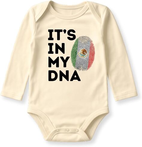 تي شيرت للأطفال الصغار بعلم المكسيك It's In My DNA، تي شيرت للأطفال الصغار والأطفال - قميص مكسيكي للأطفال من أصل اسباني in Kuwait