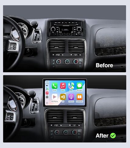 11.5'' Car Radio for Dodge Grand Caravan Car Stereo 2011-2020 Chrysler Town & Country 2012-2016 with Wireless CarPlay&Android Auto/Android 13 / 4GB RAM + 64GB ROM (4-64G) in Saudi Arabia