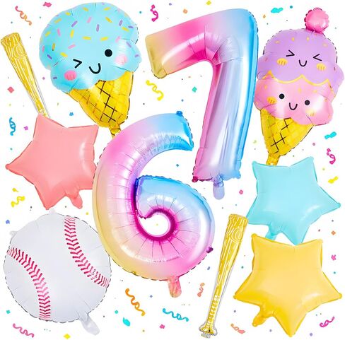 10 Pcs Pink Purple Blue Balloons K-pop Music Birthday Party Decoration Inflatable Disco Ball Microphone Musical Note Music Foil Balloons for 50s Concert Karaoke Party Decorations in Saudi Arabia