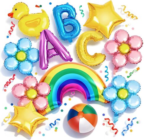 10 Pcs Pink Purple Blue Balloons K-pop Music Birthday Party Decoration Inflatable Disco Ball Microphone Musical Note Music Foil Balloons for 50s Concert Karaoke Party Decorations in Saudi Arabia