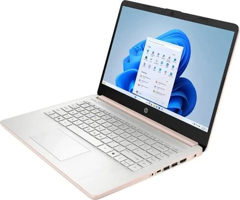 كمبيوتر محمول HP 14 رفيع محمول للطلاب 2026، شاشة 14 بوصة عالية الدقة، Intel N150، ذاكرة وصول عشوائي 16 جيجابايت، تخزين 256 جيجابايت (128 جيجابايت UFS + 128 جيجابايت microSD)، سنة واحدة Office 365 1 تيرابايت كلاود، واي فاي 6، HDMI، محطة إرساء، كاميرا ويب،  in Kuwait